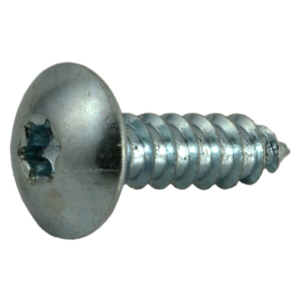Midwest Fastener Sheet Metal Screw, #6 x 1/2 in, Zinc Plated Steel Truss Head Torx Drive, 45 PK 36982 - main